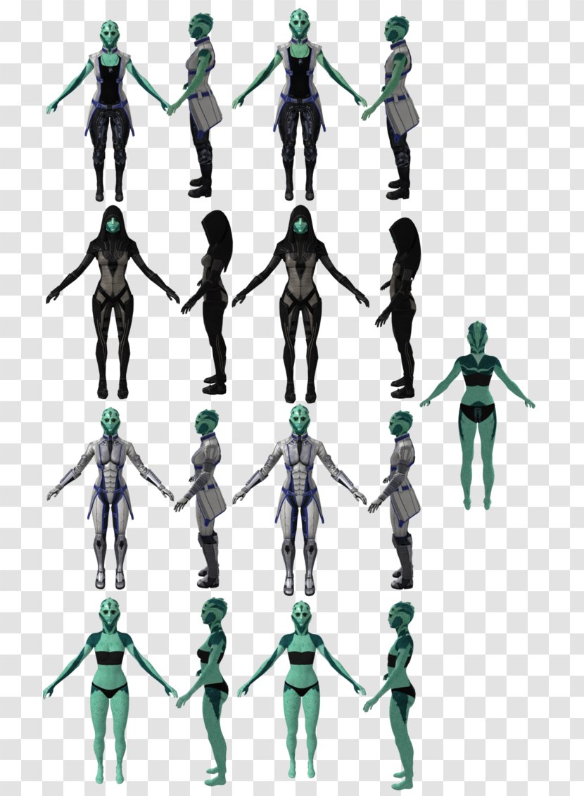 Mass Effect 3 Tali'Zorah Drell Woman Female - Watercolor - Three-dimensional Transparent PNG