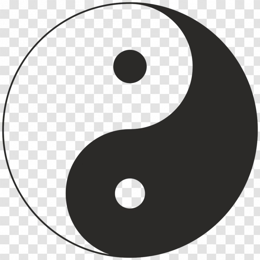Yin And Yang Symbol Taijitu Meaning Sign Transparent PNG