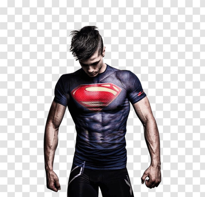 Physical Fitness Centre Personal Trainer Exercise T-shirt - Fictional Character Transparent PNG