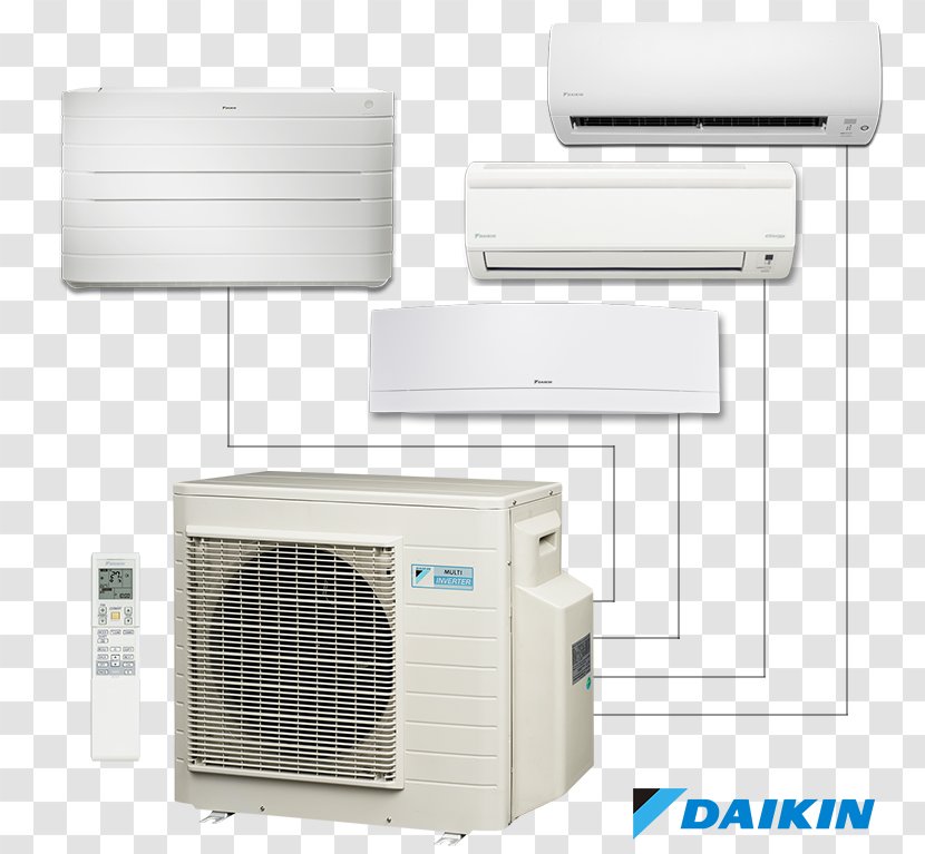 Daikin Air Conditioning Conditioner Heat Pump HVAC - Sammer Transparent PNG