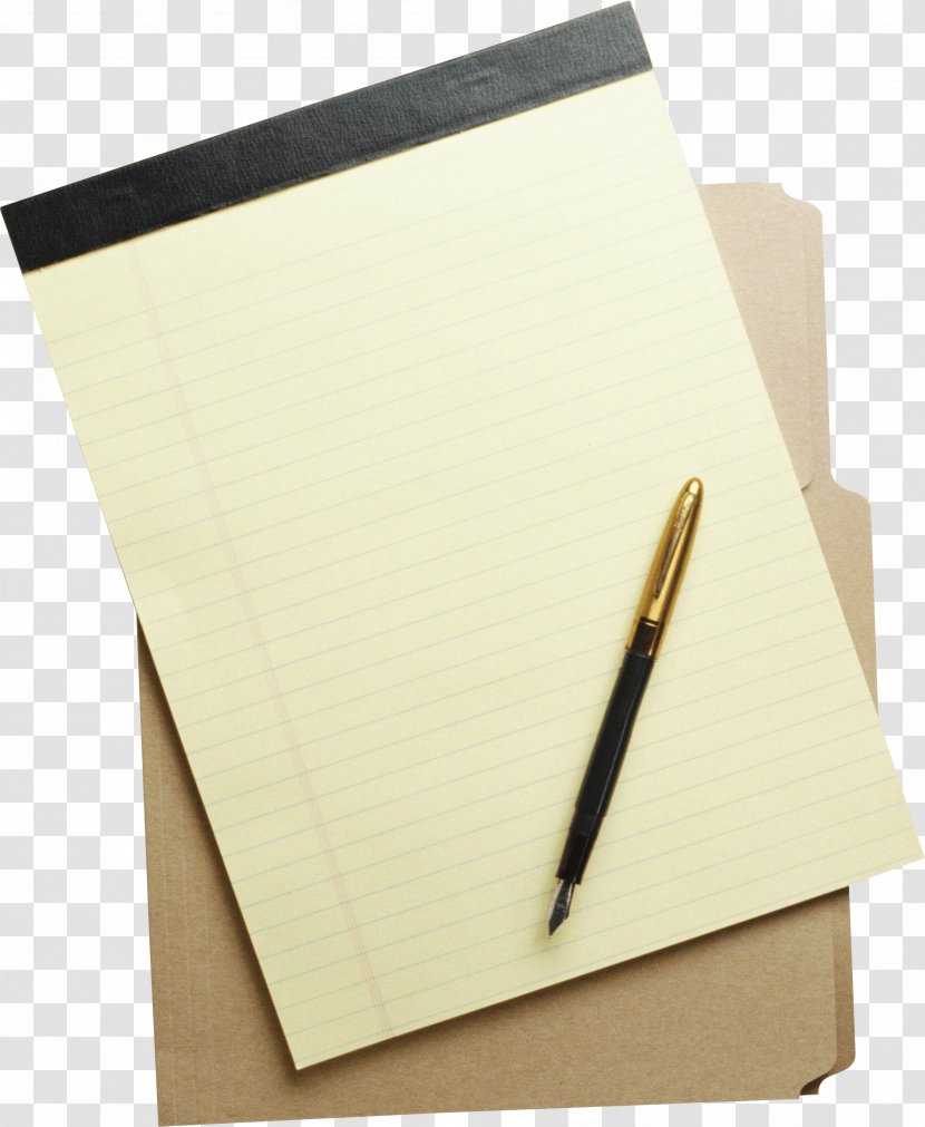 Paper Notebook Stationery - Sheet Image Transparent PNG