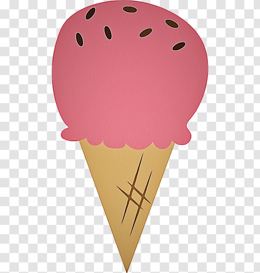 Pink Heart Clip Art Frozen Dessert Ice Cream Bar - Love - Cone Transparent PNG