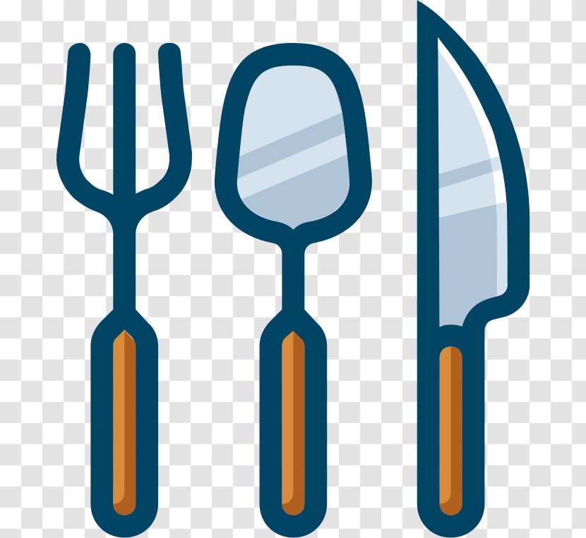Knife Kitchen Utensil Fork Cutlery Clip Art - Spoon And Transparent PNG