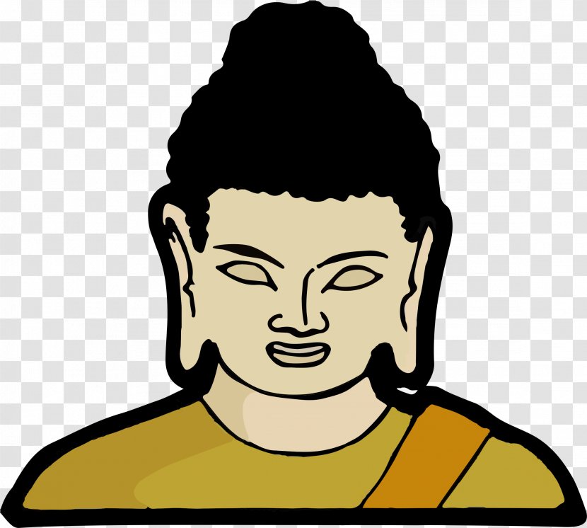 Gautama Buddha Golden Dhammapada Buddhism Clip Art - Happiness - Buddhist Clipart Transparent PNG