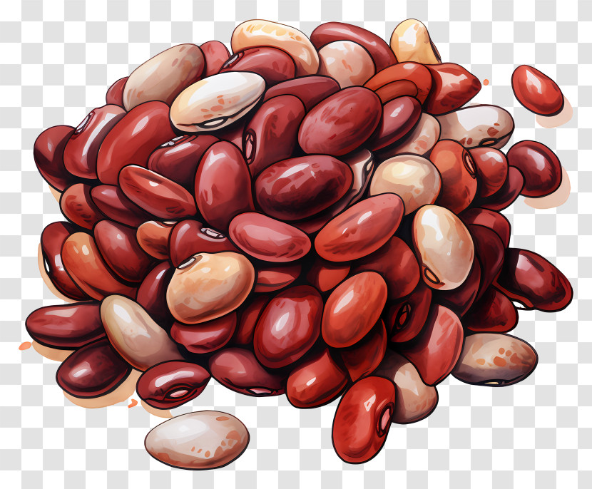 Beans - Pile Of Kidney Beans Illustration Transparent PNG
