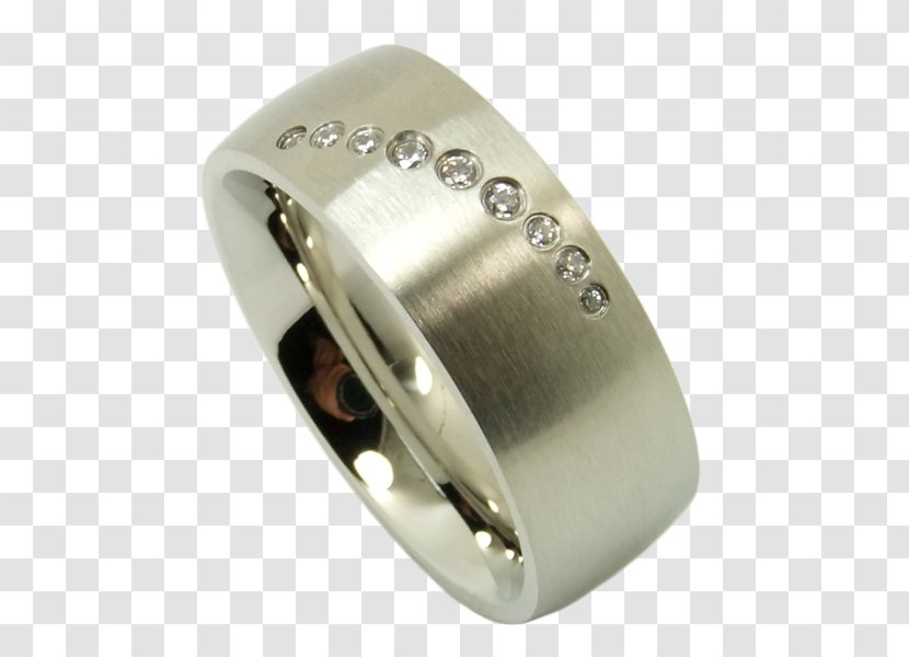 Wedding Ring Engagement Silver Platinum Transparent PNG