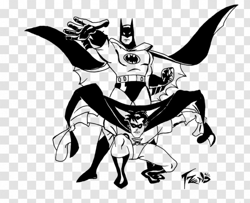 Warner Bros. Cartoons Artist Animated Cartoon - Deviantart - Batman And Robin Transparent PNG