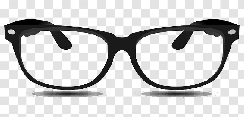 Clip Art Transparency Nerd Glasses - Eyewear - Google Glass Transparent PNG