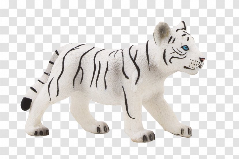 Lion Animal Figurine White Tiger Toy Wildlife - Figure Transparent PNG