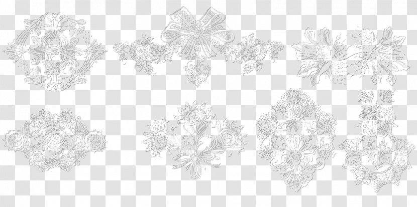 Monochrome Photography White Pattern - Black And - Design Transparent PNG
