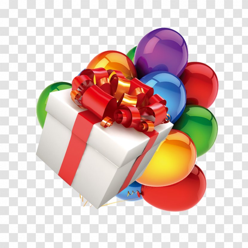 Gift Balloon Fundal - Pixel Transparent PNG