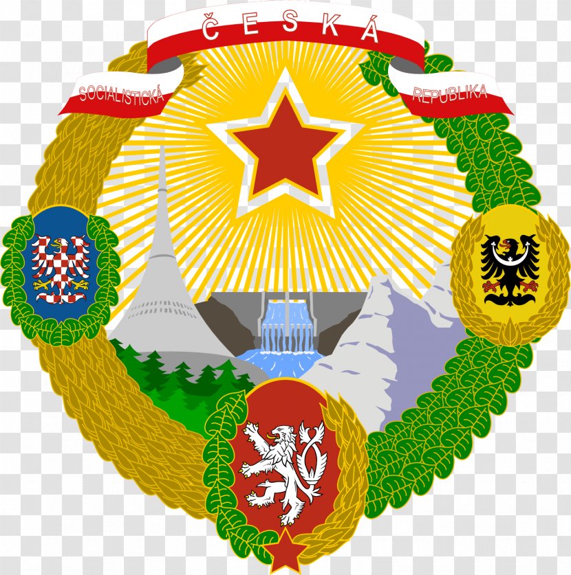 Czech Socialist Republic Of Romania Coat Arms The Czechoslovakia - Escutcheon - Symbol Transparent PNG