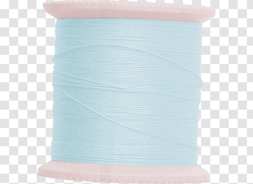 Sewing Needle Yarn - Blue Roller Transparent PNG