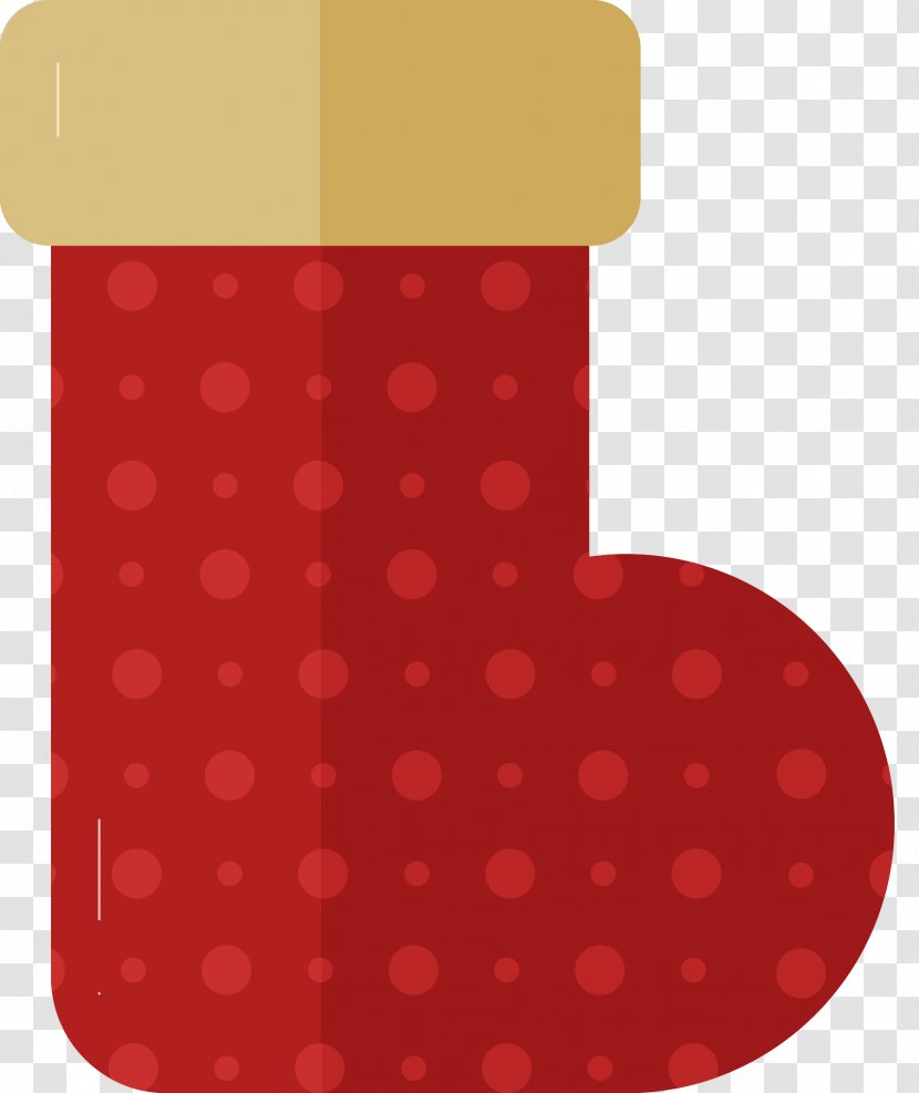 Christmas Stockings - Cylinder Polka Dot Transparent PNG