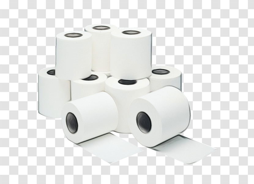 White Toilet Paper Paper Paper Product Label Transparent PNG