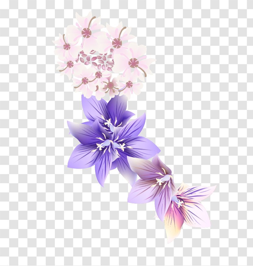 Romance Computer File - Flower - Romantic Fantasy Floral Background Transparent PNG