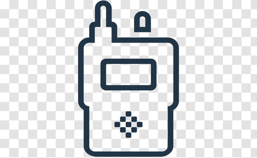 Communication Handheld Two-Way Radios Technology Intercom - Electronic Device - Icon Transparent PNG
