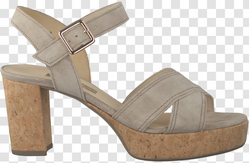 Sandal Shoe Leather Beige Absatz - Basic Pump - Spain Currency To Usa Transparent PNG