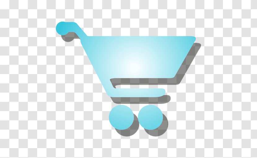Shopping Cart - Blue - Vector Web Design Elements Transparent PNG