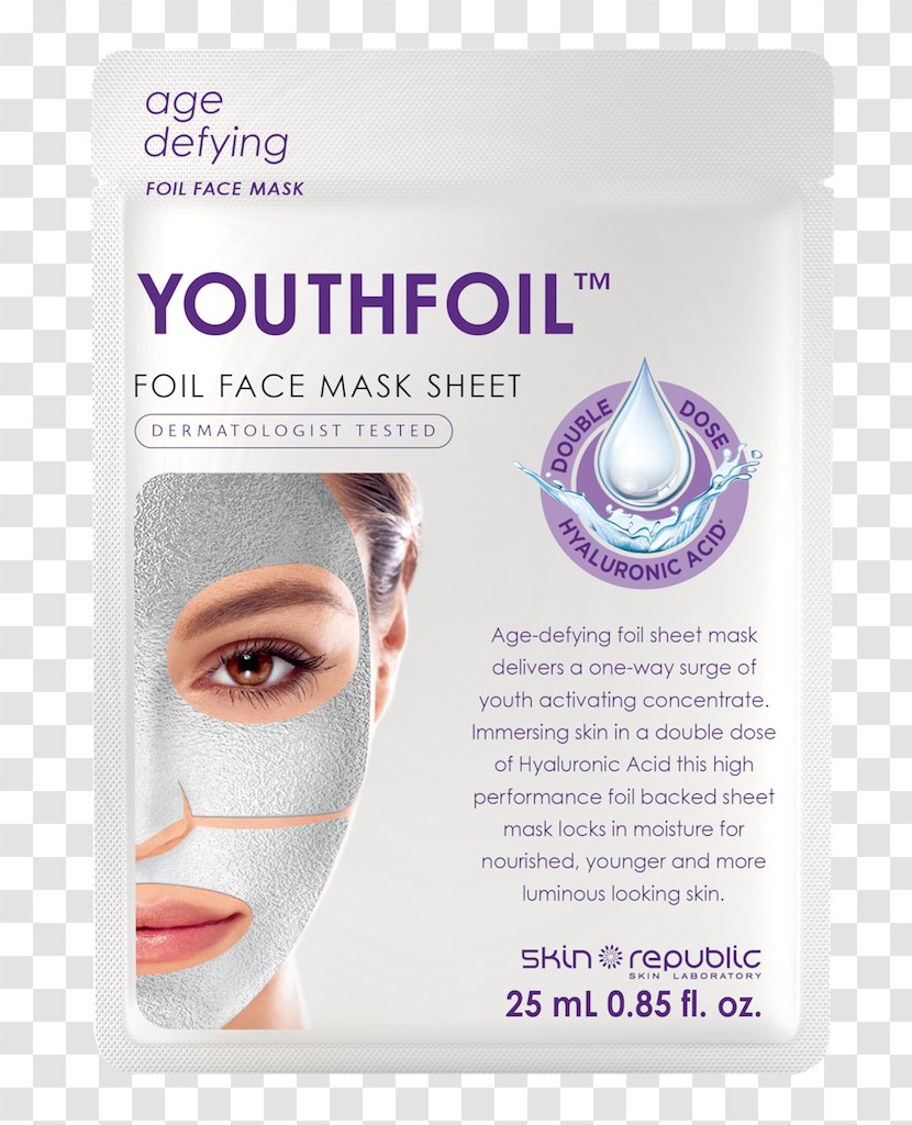 Facial Mask Skin Care Face - Forehead Transparent PNG