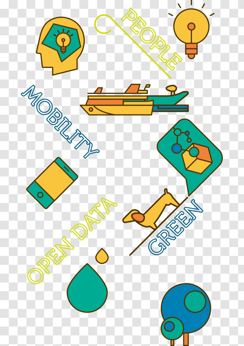 Smart City Information And Communications Technology Definition Clip Art - Chart Transparent PNG