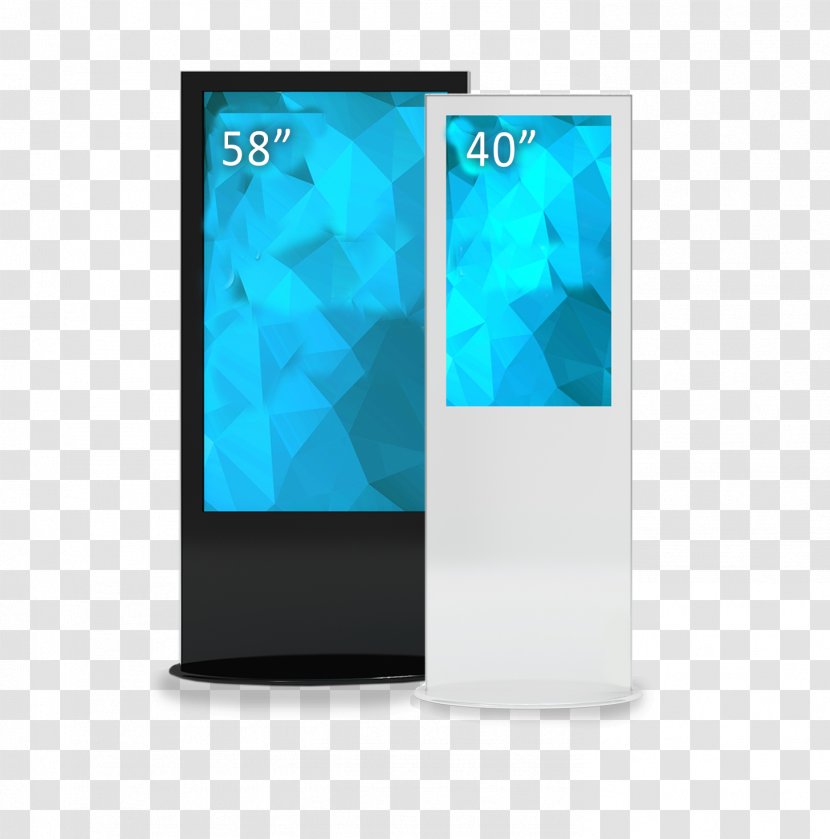 Display Device Interactive Kiosks Advertising Video Digital Signs - Information - Technology Transparent PNG