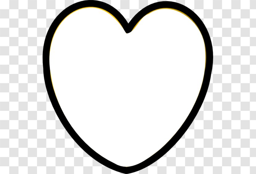 Black And White Heart Clip Art - Frame Transparent PNG