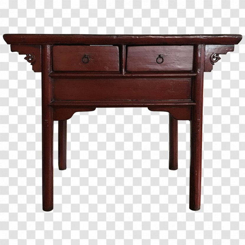 Table Antique Drawer Furniture - Heart - Chinese Transparent PNG