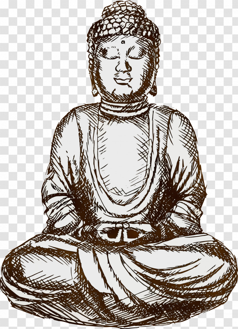 Sitting Gautama Buddha Transparent PNG