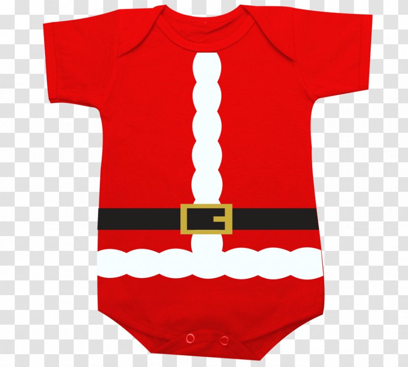 T-shirt Santa Claus Clothing Christmas Father - Baby Toddler Onepieces Transparent PNG