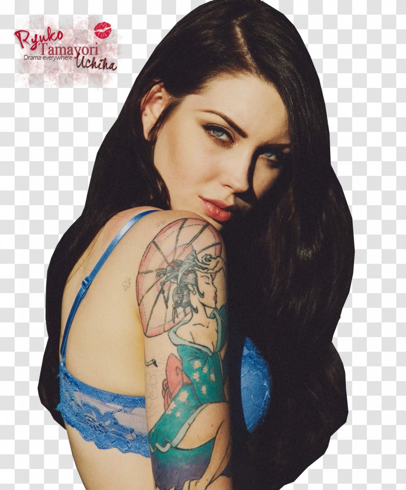Tattoo Inked Alternative Model Body Modification - Silhouette Transparent PNG