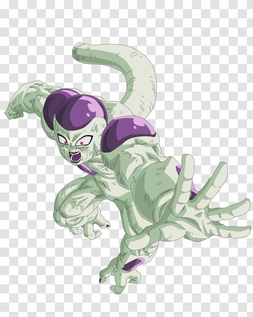 Frieza Goku Gotenks Vegeta Cell - Octopus - Form Transparent PNG