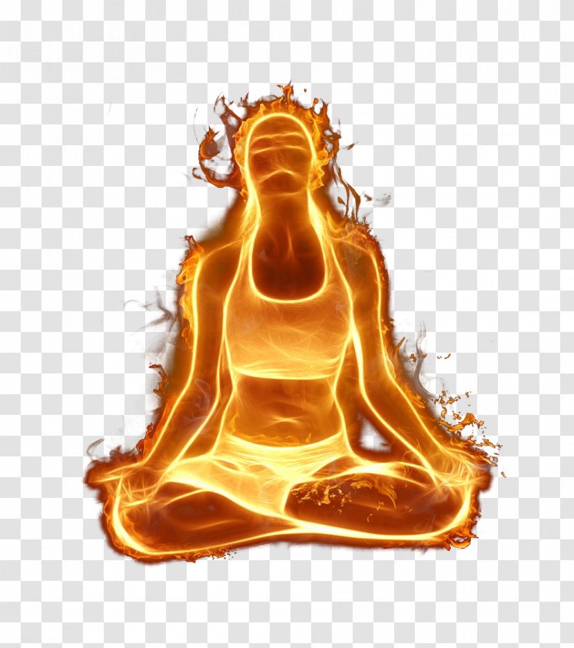 Fire Yoga Icon - Flame Transparent PNG