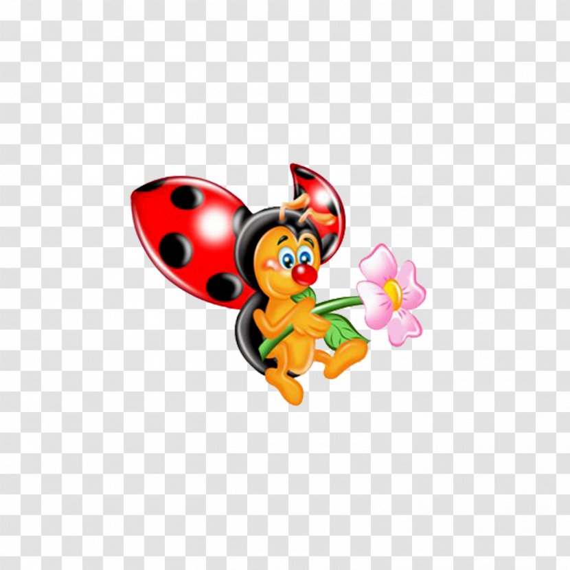 Birthday Drawing - Cartoon - Ladybird Beetle Transparent PNG