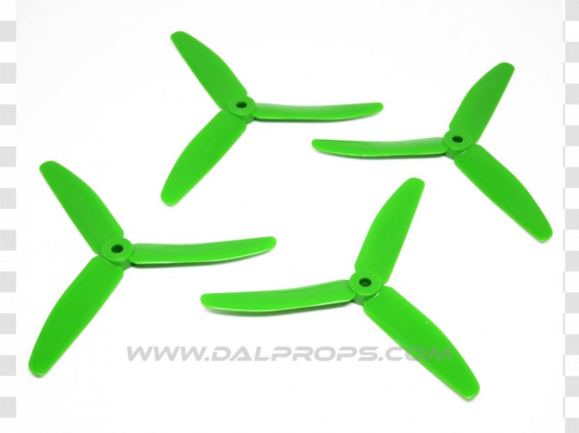 Dal Green Propeller Color Multirotor - Two Pairs Of Cages Transparent PNG