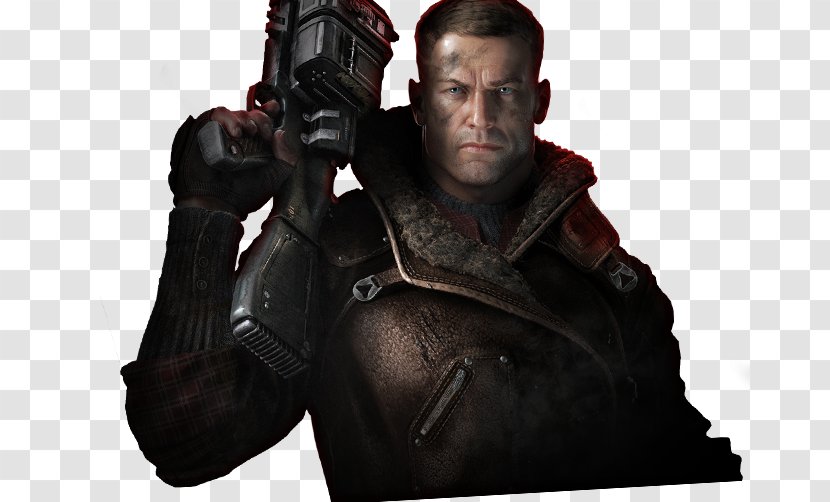 Wolfenstein II: The New Colossus Quake Champions Wolfenstein: Old Blood PlayStation 4 B.J. Blazkowicz - Character Transparent PNG