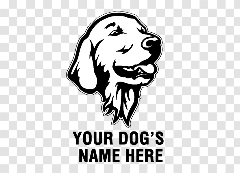Decal Labrador Retriever Golden Sticker Tattoo - Frame - The Dog Transparent PNG