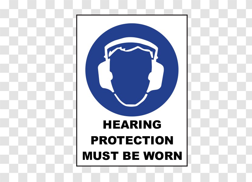 Personal Protective Equipment Mandatory Sign Safety Signage - Construction Site - Wood Road Transparent PNG