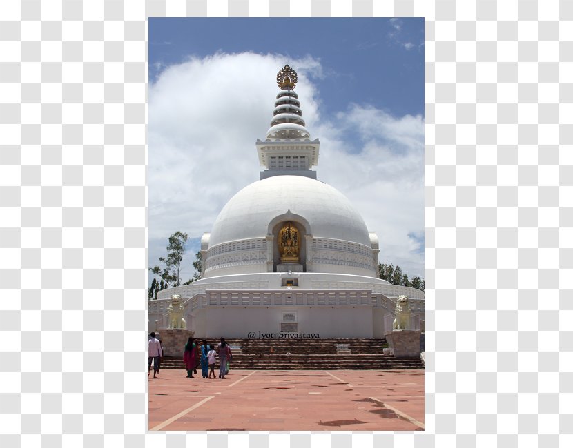 Mahabodhi Temple Stupa Nalanda Peace Pagoda - Place Of Worship Transparent PNG