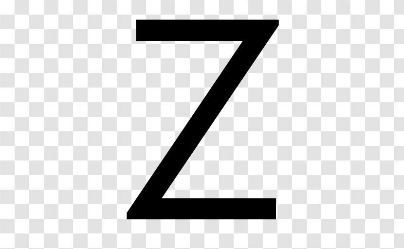 Letter Case Z English Alphabet - A Transparent PNG