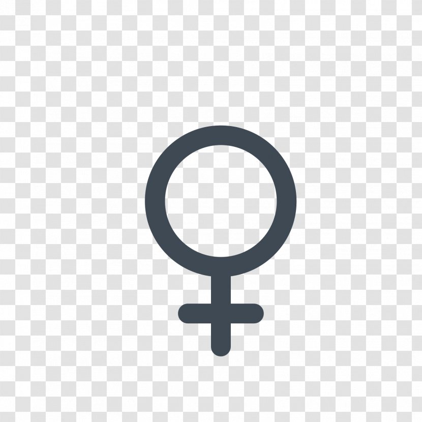 Female Gender Symbol Woman Vector Graphics - Icons Transparent PNG