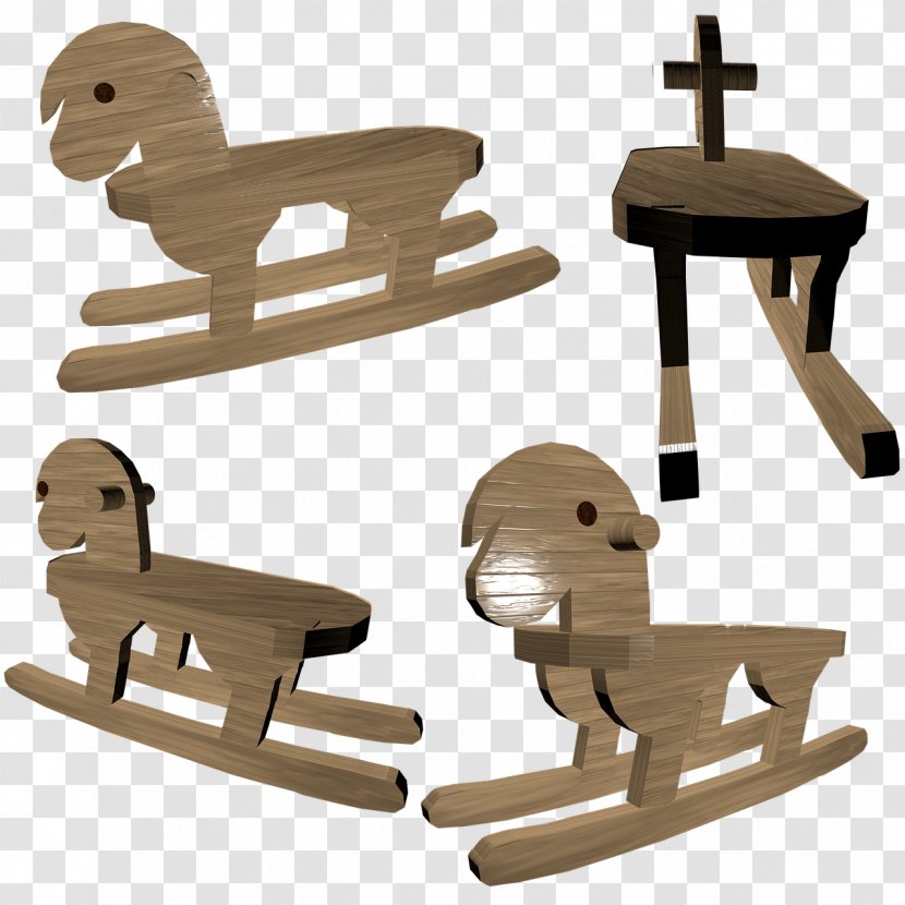 Rocking Horse Wood Toy Child Transparent PNG