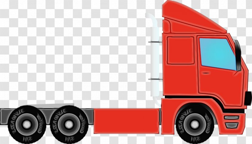 Cargo Public Utility Commercial Vehicle Truck - Trailer - Model Car Freight Transport Transparent PNG