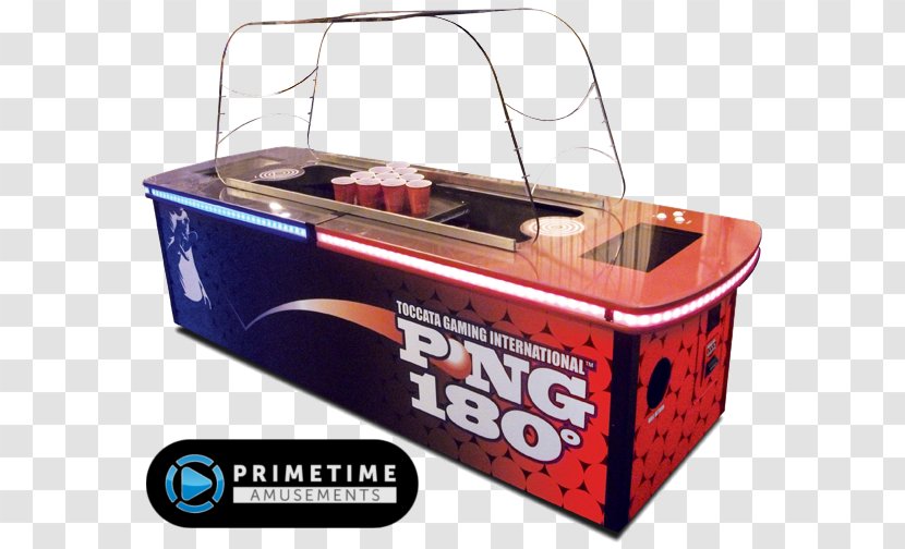 Beer Pong Field Goal Arcade Game Video - Box Transparent PNG