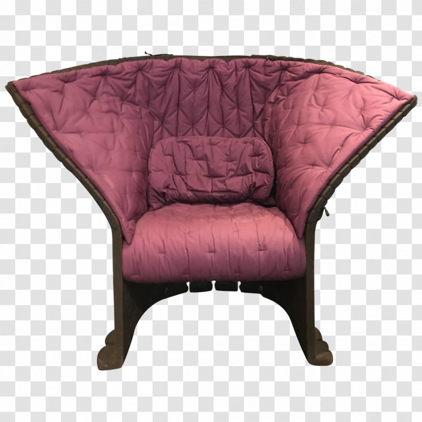 Chair Garden Furniture Couch Angle - Maroon Transparent PNG