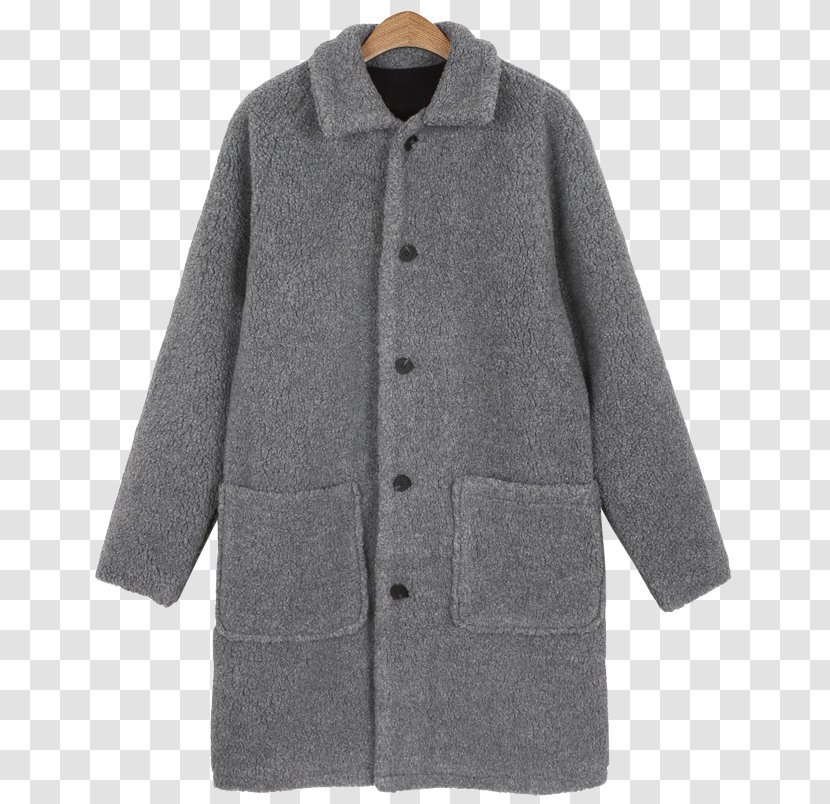 Overcoat Grey Wool - Dumbles Transparent PNG