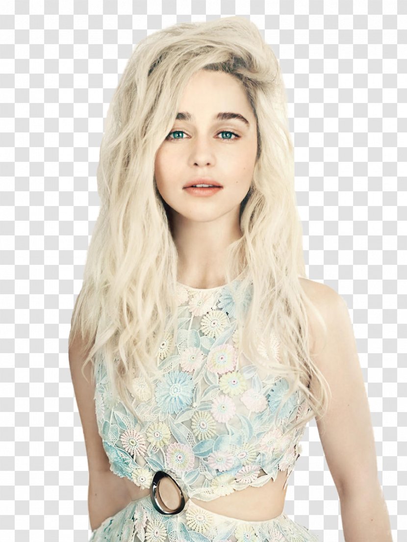 Emilia Clarke Game Of Thrones Daenerys Targaryen Female Blond - Silhouette Transparent PNG