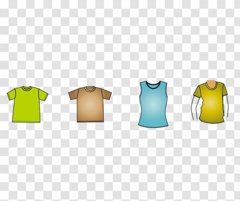 T-shirt Designer Top Clothing - Material - Green Shirt Transparent PNG