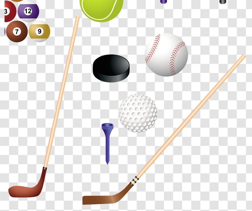 Ball Game Sport - Strings - Cartoon Golf Transparent PNG