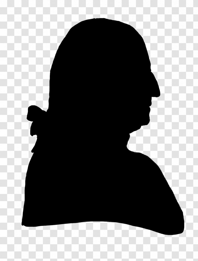 Silhouette Drawing Portrait - Black - Gentleman Transparent PNG